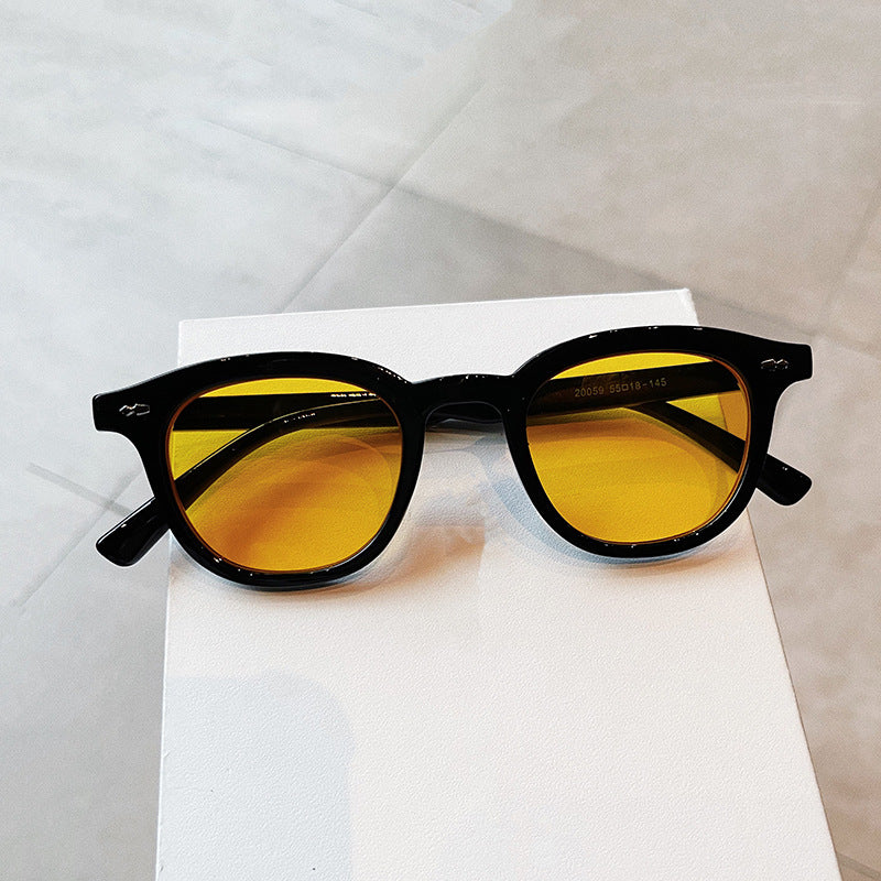 Retro Small Round Frame Sunglasses